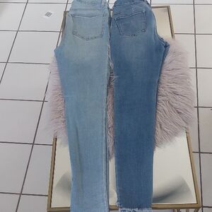 Women’s Light & Medium Blue Stretch Jeans - Classic Fit